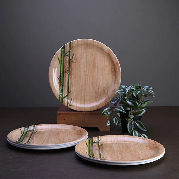 6pc Side Plate Set 19 cm: Bamboo Delight