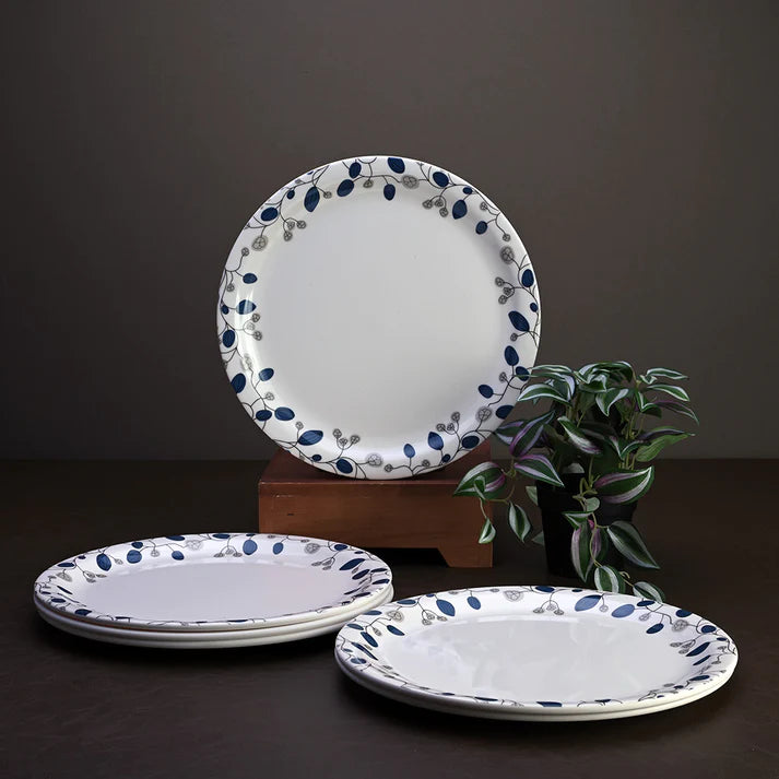 6pc Side Plate Set 19 cm: Blue Decor