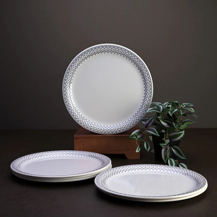 6pc dinner Plate Set: Shalimar