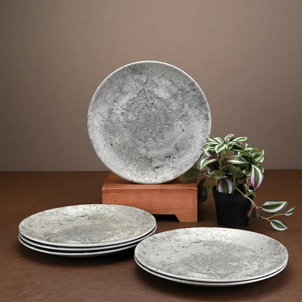 6pc dinner plate set 26.7 cm: Crater