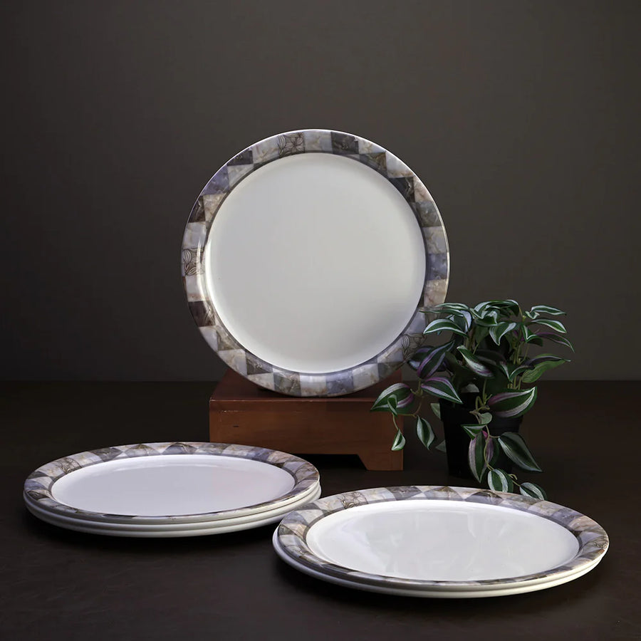 6pc dinner Plate Set: Supermus