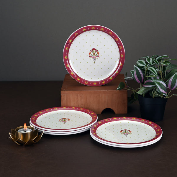 6pc dinner Plate Set: Bageecha