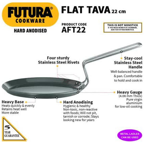 Hawkins - Flat Tawa H.A22 CM (AFT22)