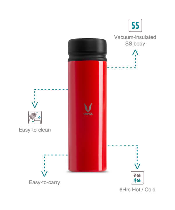 Vaya Pocket Drynk 250ml .(scarlet sun )