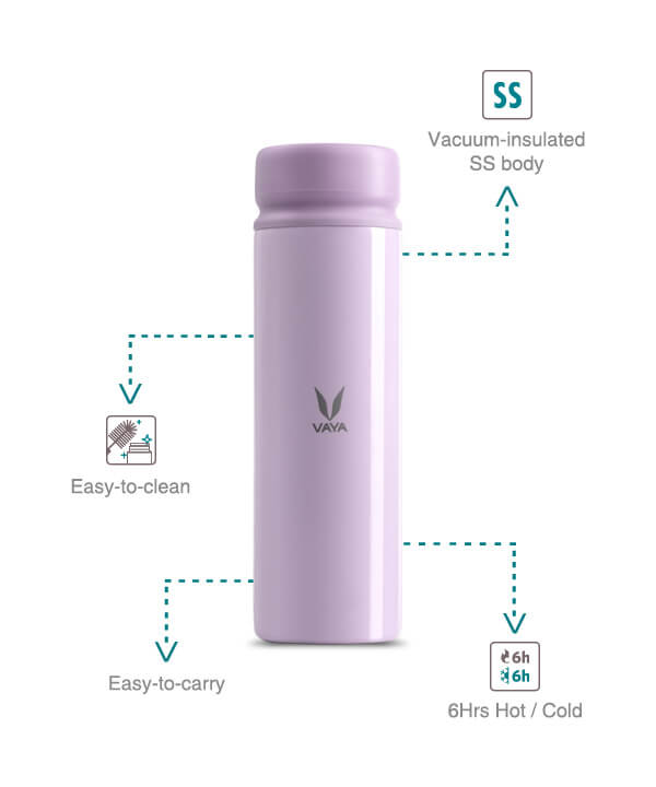 Vaya Pocket Drynk 250ml .(lilac love)