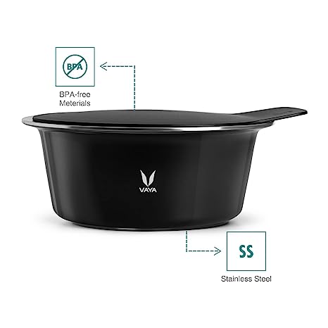 VAYA-HAUTCASE 1100ML G.LID (SABLE BLACK)