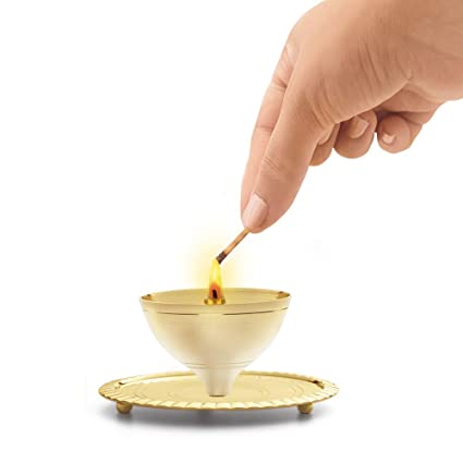 AKHAND DIYA BRASS