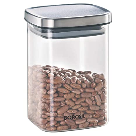 CLASSIC SQUARE JAR 1000ML (QJ1000)