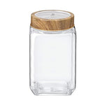 MILTON-WOODY CUBE JAR (GLS-1172)