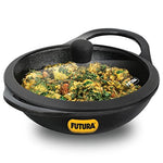 FUTURA CAST IRON KADHAI 2L W/L (CIK20G)