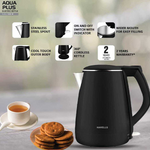 Aqua plus electric kettle 1.2 L 1500w