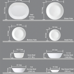 CORELLE DINNER SET PEONY BOUQUET 21 PCS