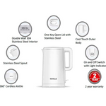 Caro electric kettle 1.5L 1250w