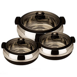 JAYPEE AURA CASSEROLE 3PCS SET