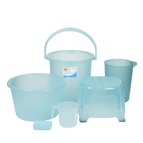 JAYPEE PLUS - RIB BATH SET(BATHROOM 6PC)