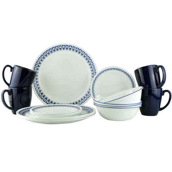 CORELLE DINNER SET PETTITE TREO 57PCS