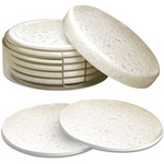 MILTON-ROUND COASTER (IVORY) (HC-327)