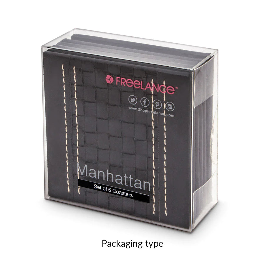 MANHATTAN COASTERS 10 10CM (MHCS3)