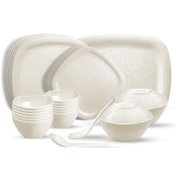 SQ.ROUND DINNER SET 31 PCS- TERROSO