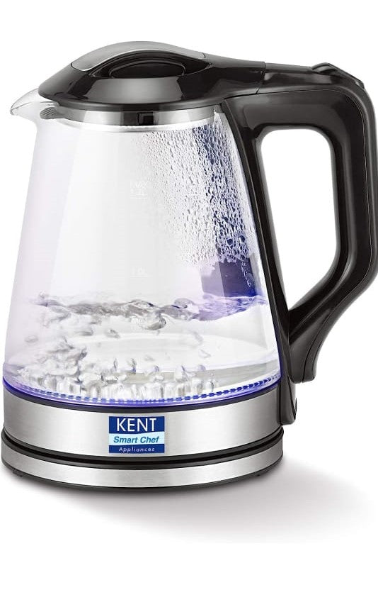 Kent Glass Kettle 1.7 Ltr