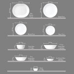 CORELLE 30 PCS DINNER SET - ELEGANCE